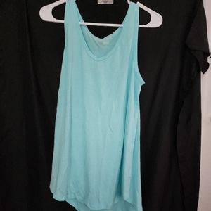 Blue tank top size large tall